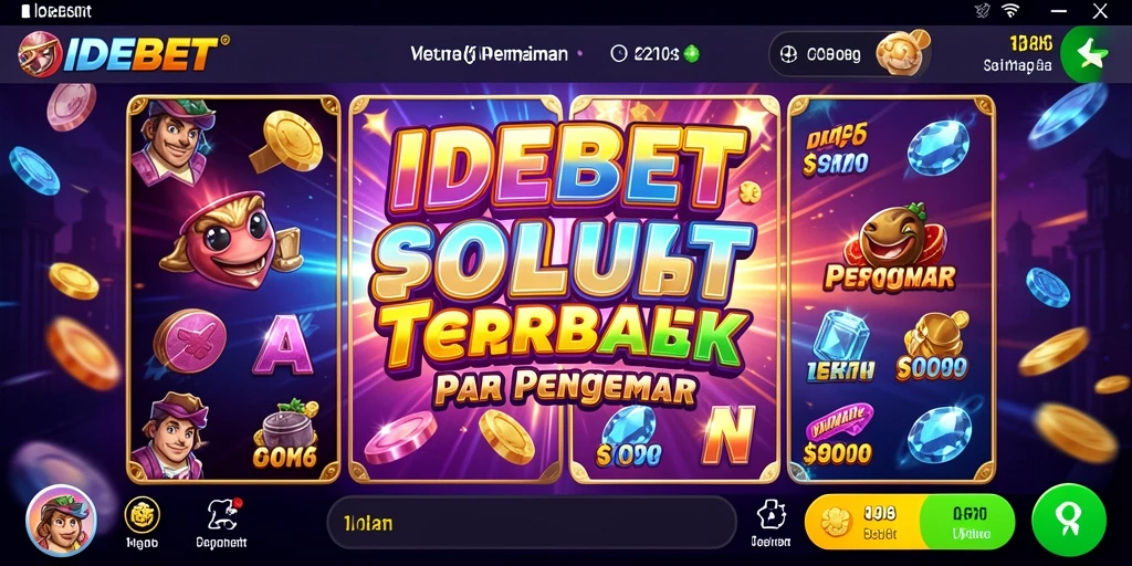 Tampilan menarik dari gameplay Slot IDEBET yang mengasyikkan.