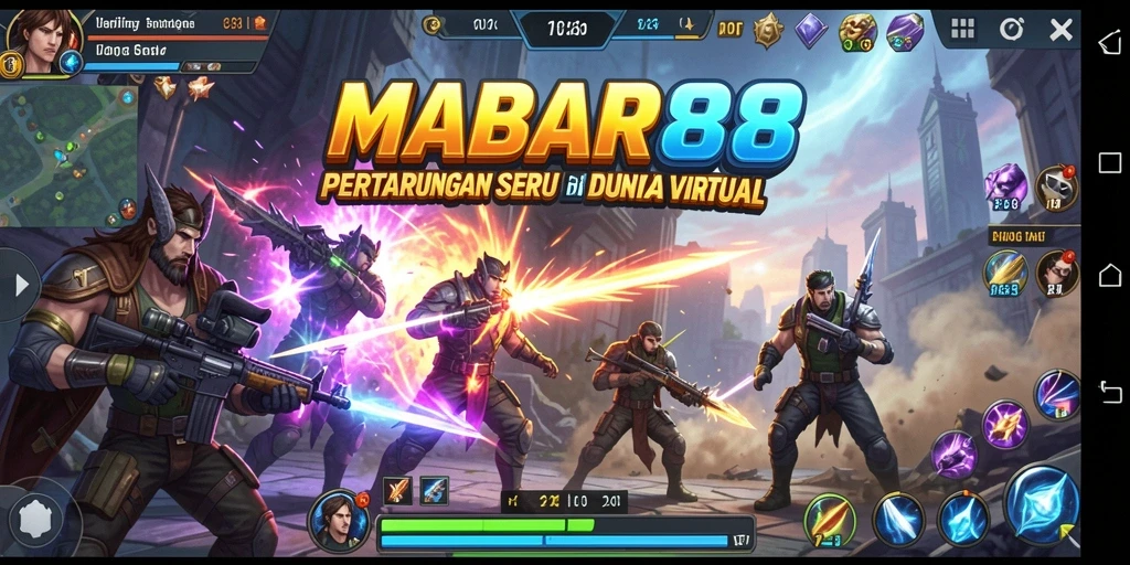 Gameplay MABAR88 yang seru dan penuh aksi dalam setiap pertarungan.