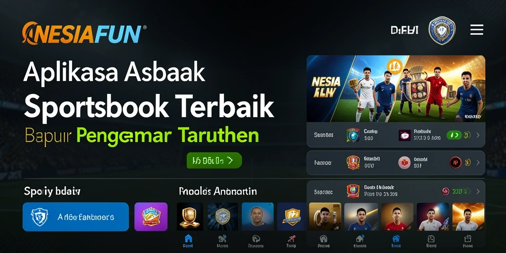 Tampilan menarik dari gameplay Sportsbook NESIAFUN yang menarik.