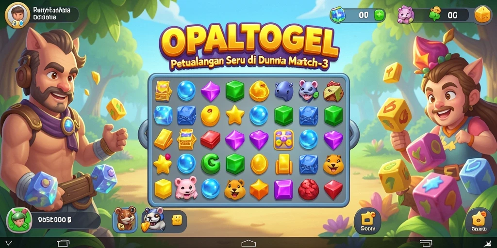 Tampilan gameplay OPALTOGEL yang seru dan penuh warna.