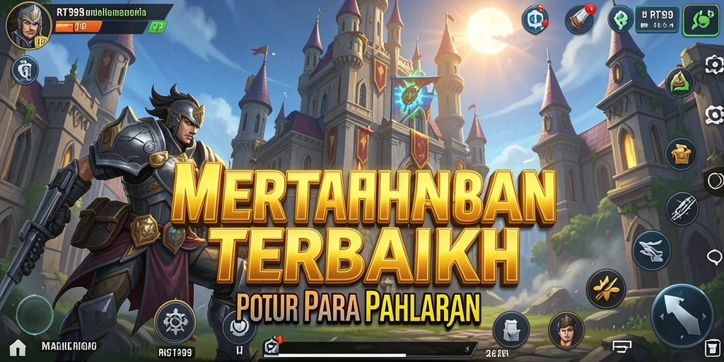 Tampilan gameplay Tower Defense yang menegangkan dan strategis.