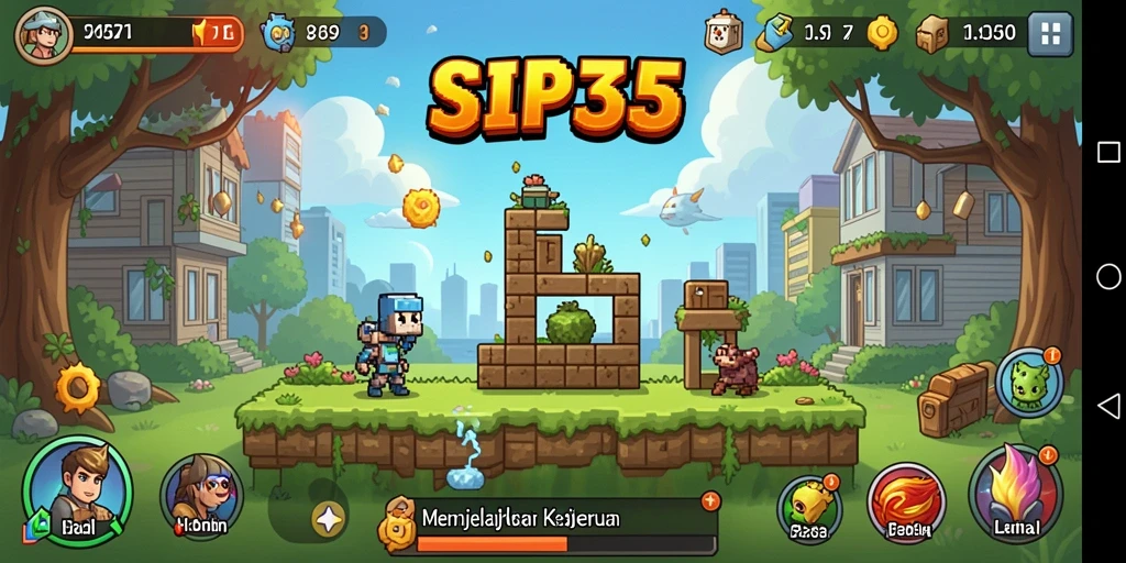 Tangkapan layar menampilkan gameplay SIP33 yang seru dan menarik.