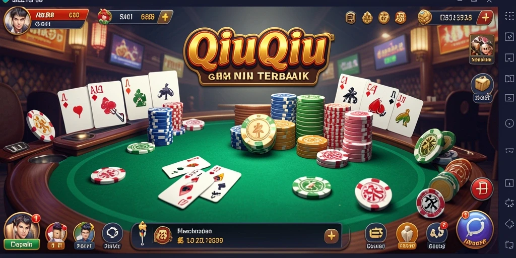 Tangkapan layar gameplay seru dari SOBET88 QiuQiu.